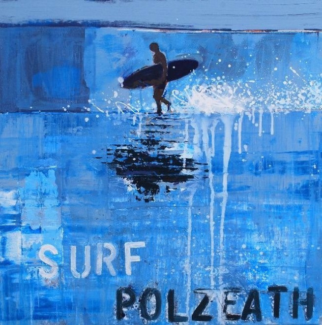 Surf, Polzeath, Cornwall. 