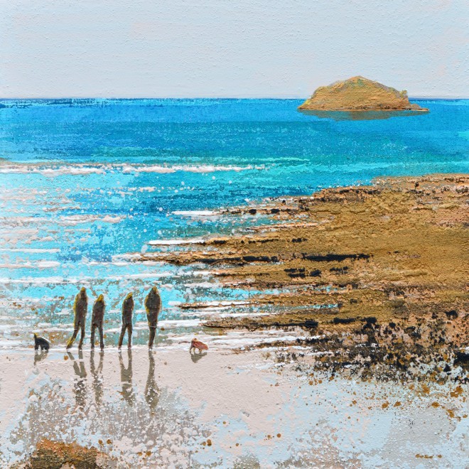 Turquoise Shallows, Early Summer, Rock, Cornwall