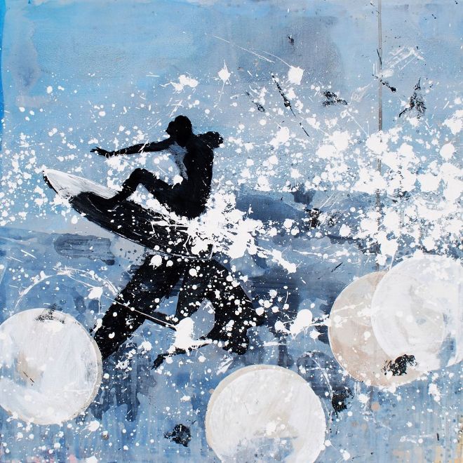 Make Our Own Light. Original Painting or Print Available.